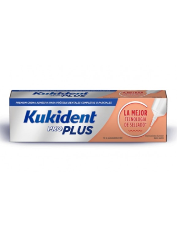 Kukident Pro Plus La Mejor Tecnología de Sellado Sabor Neutro 40gr