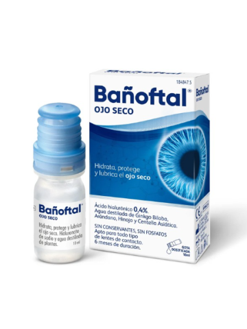 BAÑOFTAL  OJO SECO 0.4% 10 ML